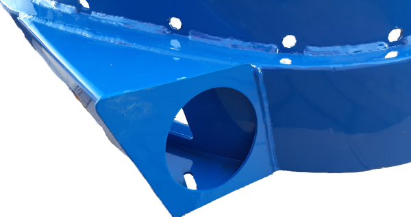 Rear deflector, right (7030 L / 8030 L / 9000 L) - BRAUD / NEW HOLLAND _4